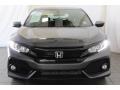 2017 Polished Metal Metallic Honda Civic EX-L Navi Hatchback  photo #4