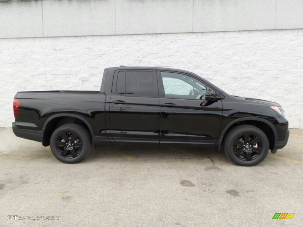 Crystal Black Pearl 2017 Honda Ridgeline RTL-E AWD Black Edition Exterior Photo #118722465