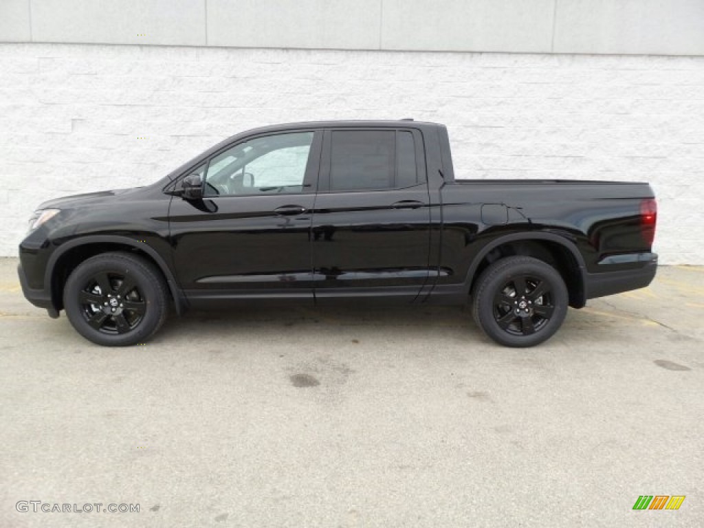 Crystal Black Pearl 2017 Honda Ridgeline RTL-E AWD Black Edition Exterior Photo #118722552