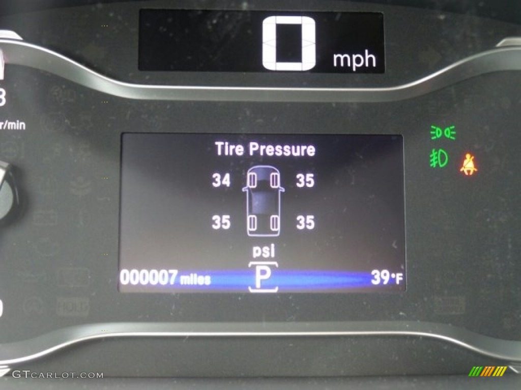 2017 Honda Ridgeline RTL-E AWD Black Edition Gauges Photo #118722888
