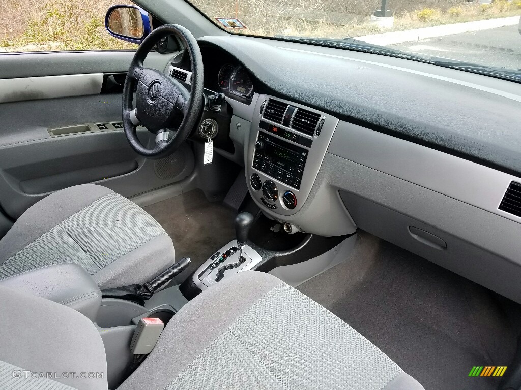 2006 Forenza Sedan - Cobalt Blue Metallic / Grey photo #14