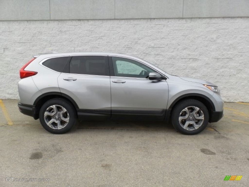 2017 CR-V EX-L AWD - Lunar Silver Metallic / Gray photo #2