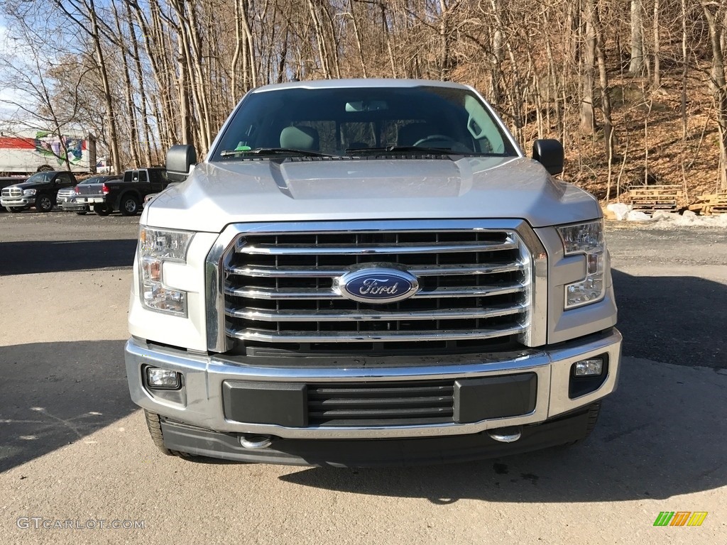 2017 F150 XLT SuperCrew 4x4 - Ingot Silver / Earth Gray photo #2