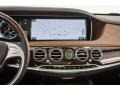 2017 Mercedes-Benz S Nut Brown/Black Interior Navigation Photo