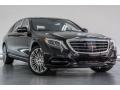 Front 3/4 View of 2017 S Mercedes-Maybach S600 Sedan