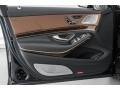 Nut Brown/Black 2017 Mercedes-Benz S Mercedes-Maybach S600 Sedan Door Panel