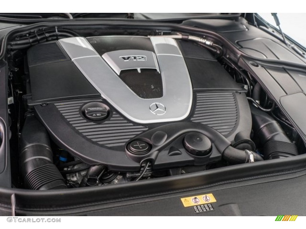 2017 Mercedes-Benz S Mercedes-Maybach S600 Sedan 6.0 Liter biturbo SOHC 36-Valve V12 Engine Photo #118725173