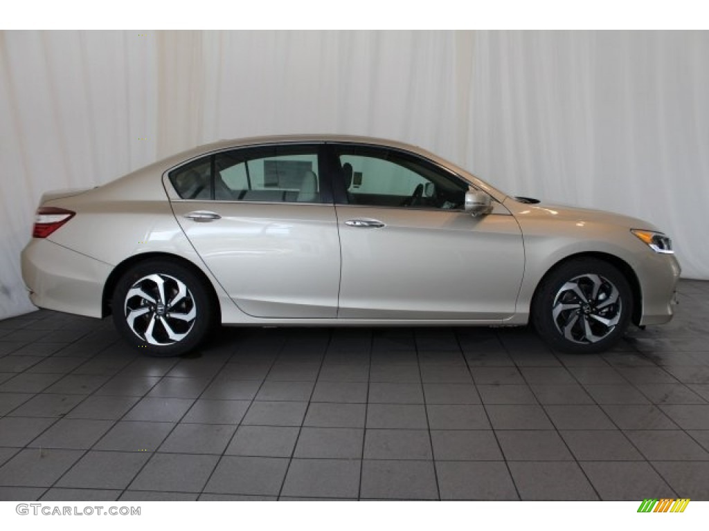 2017 Accord EX-L Sedan - Champagne Frost Pearl / Ivory photo #3