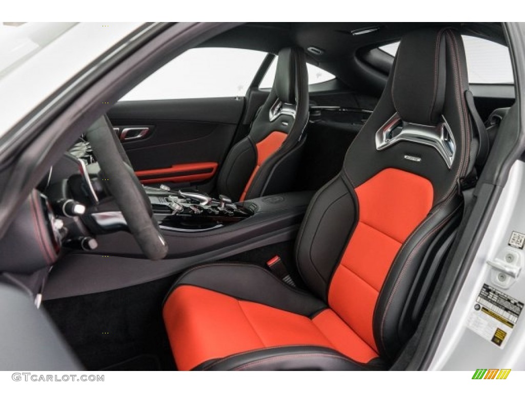 Red Pepper/Black Interior 2017 Mercedes-Benz AMG GT S Coupe Photo #118726335