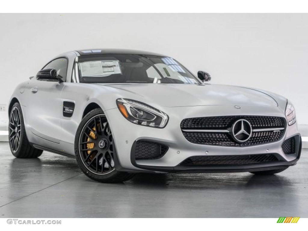designo Iridium Silver Magno (Matte) 2017 Mercedes-Benz AMG GT S Coupe Exterior Photo #118726443