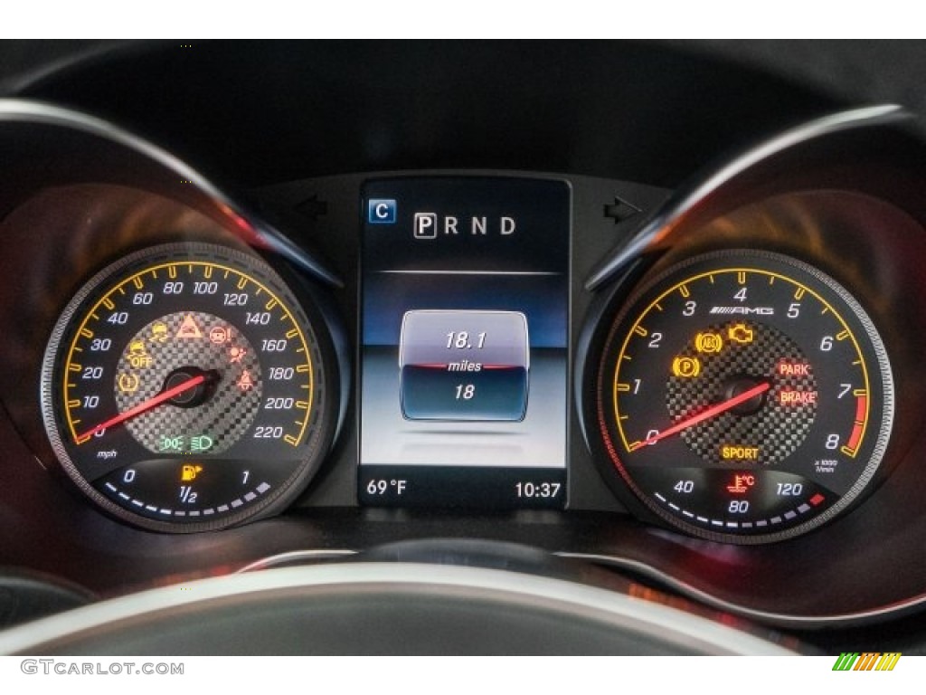 2017 Mercedes-Benz AMG GT S Coupe Gauges Photo #118726815