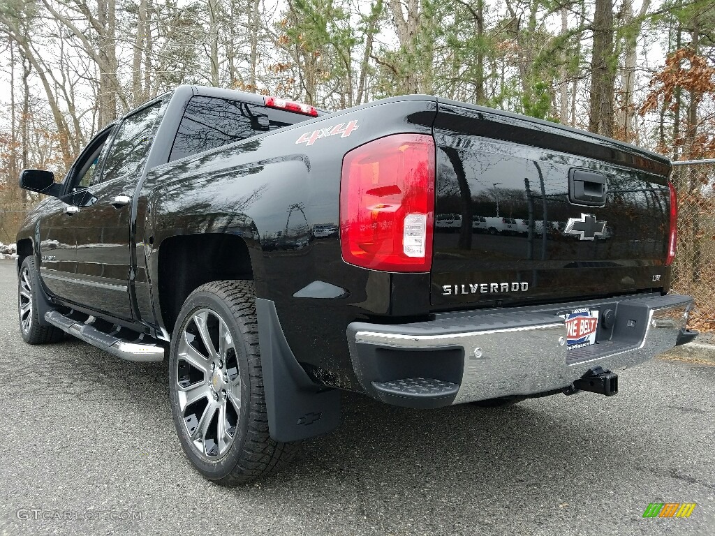 2017 Silverado 1500 LTZ Crew Cab 4x4 - Black / Jet Black photo #4