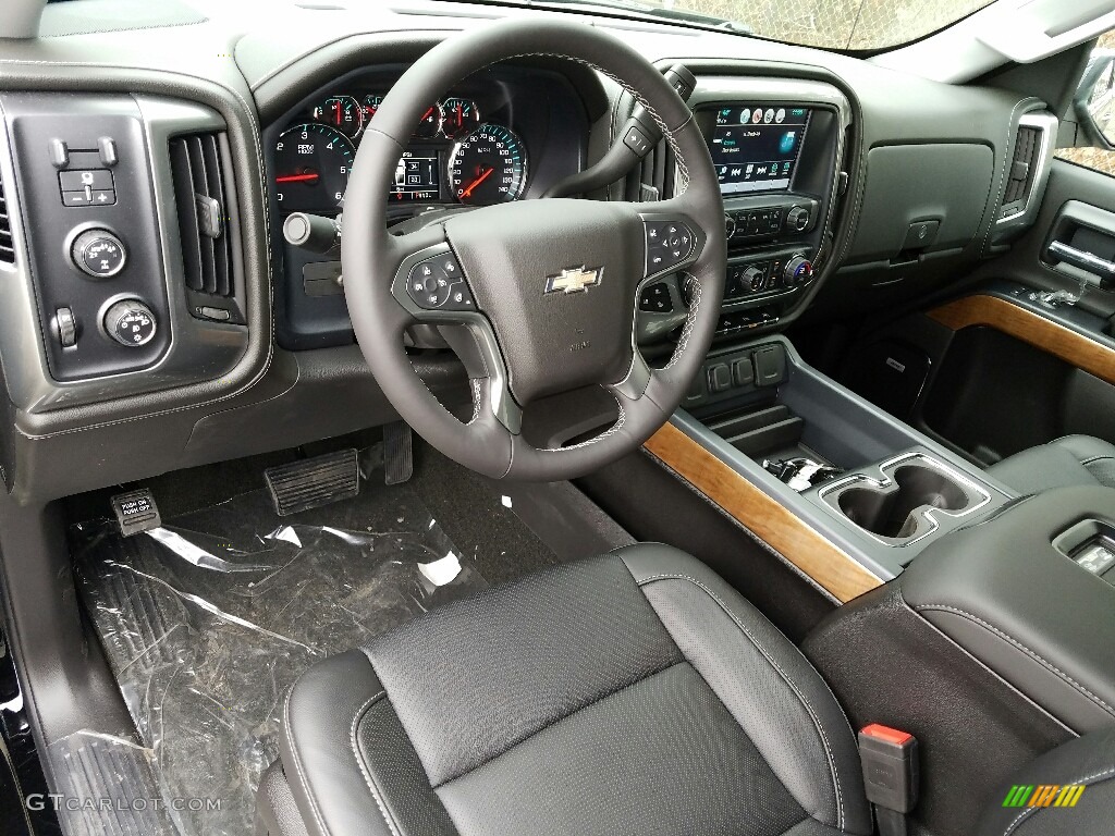 2017 Silverado 1500 LTZ Crew Cab 4x4 - Black / Jet Black photo #9