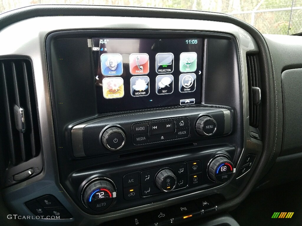 2017 Silverado 1500 LTZ Crew Cab 4x4 - Black / Jet Black photo #10