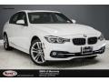 2017 Mineral White Metallic BMW 3 Series 330i Sedan  photo #1
