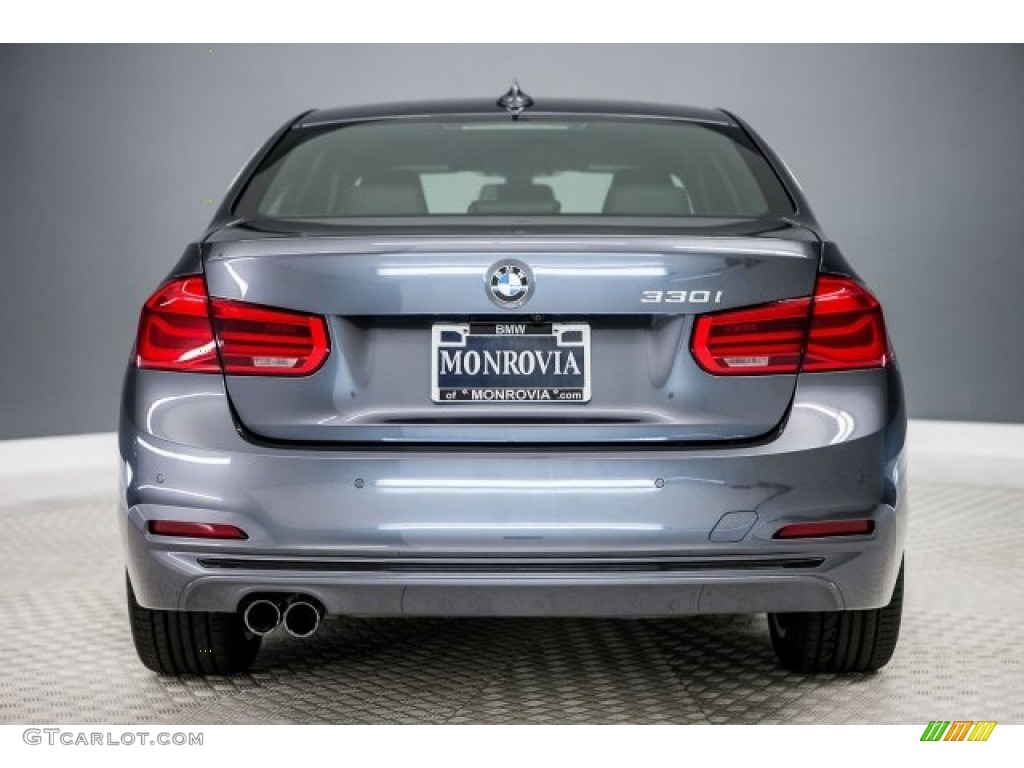 2017 3 Series 330i Sedan - Mineral Grey Metallic / Black photo #4