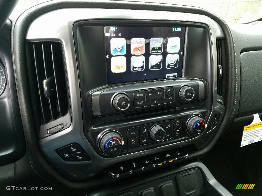 2017 Silverado 1500 LTZ Crew Cab 4x4 - Black / Jet Black photo #10