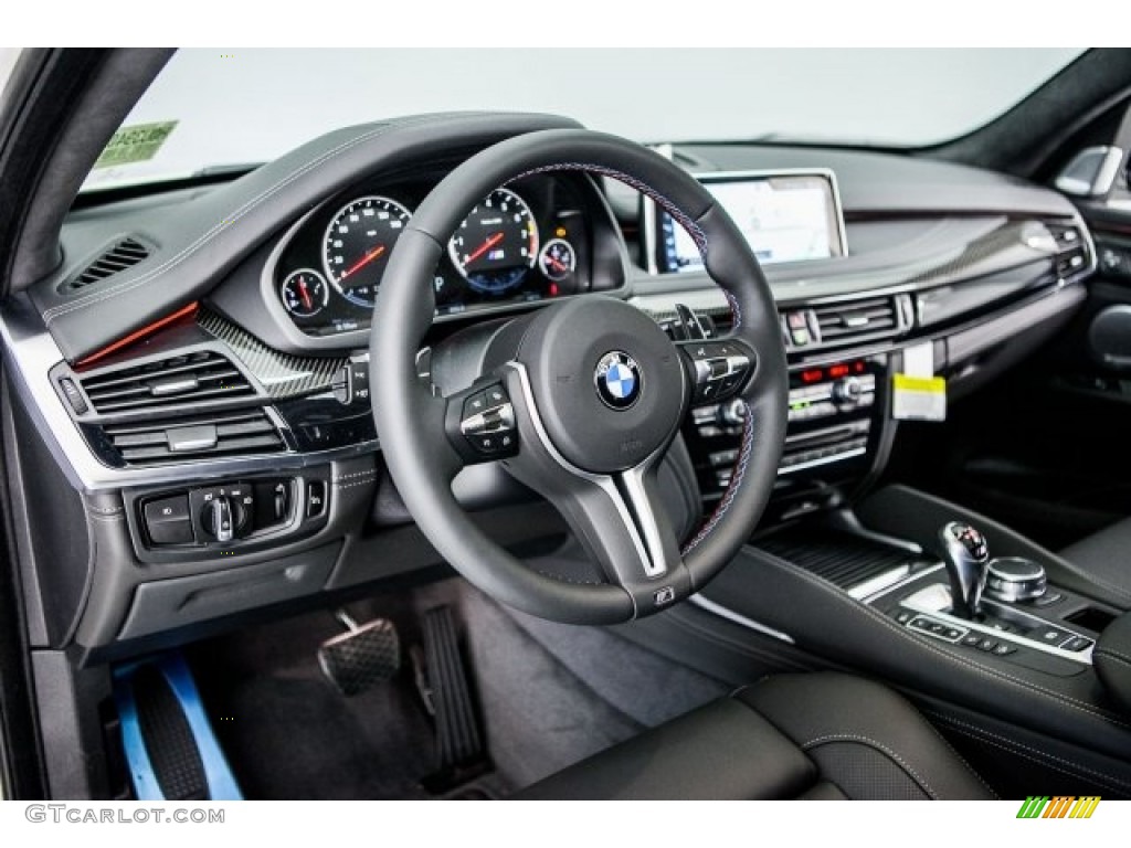 2017 BMW X5 M xDrive Black Dashboard Photo #118729968