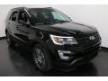 2017 Shadow Black Ford Explorer Sport 4WD  photo #8