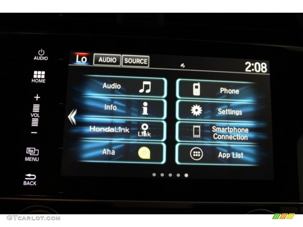 2017 Civic EX Sedan - Modern Steel Metallic / Black photo #15