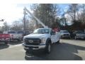 Oxford White - F550 Super Duty XL Regular Cab 4x4 Crane Truck Photo No. 1