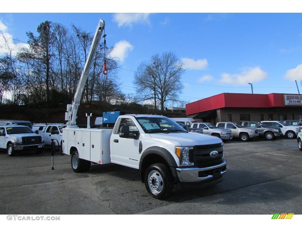 2017 Ford F550 Super Duty XL Regular Cab 4x4 Crane Truck Exterior Photos