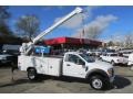  2017 F550 Super Duty XL Regular Cab 4x4 Crane Truck Oxford White