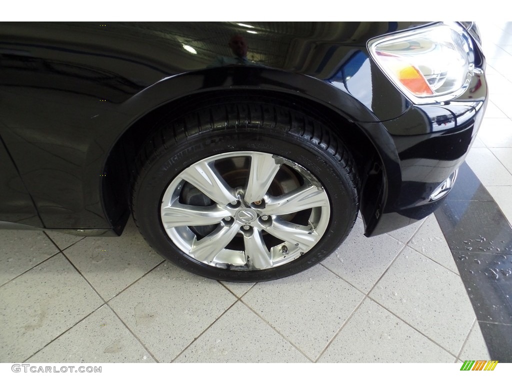 2008 GS 350 AWD - Black Sapphire Pearl / Black photo #5