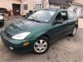 2001 Rainforest Green Metallic Ford Focus ZX3 Coupe  photo #1
