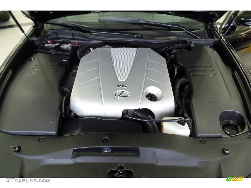 2008 GS 350 AWD - Black Sapphire Pearl / Black photo #14