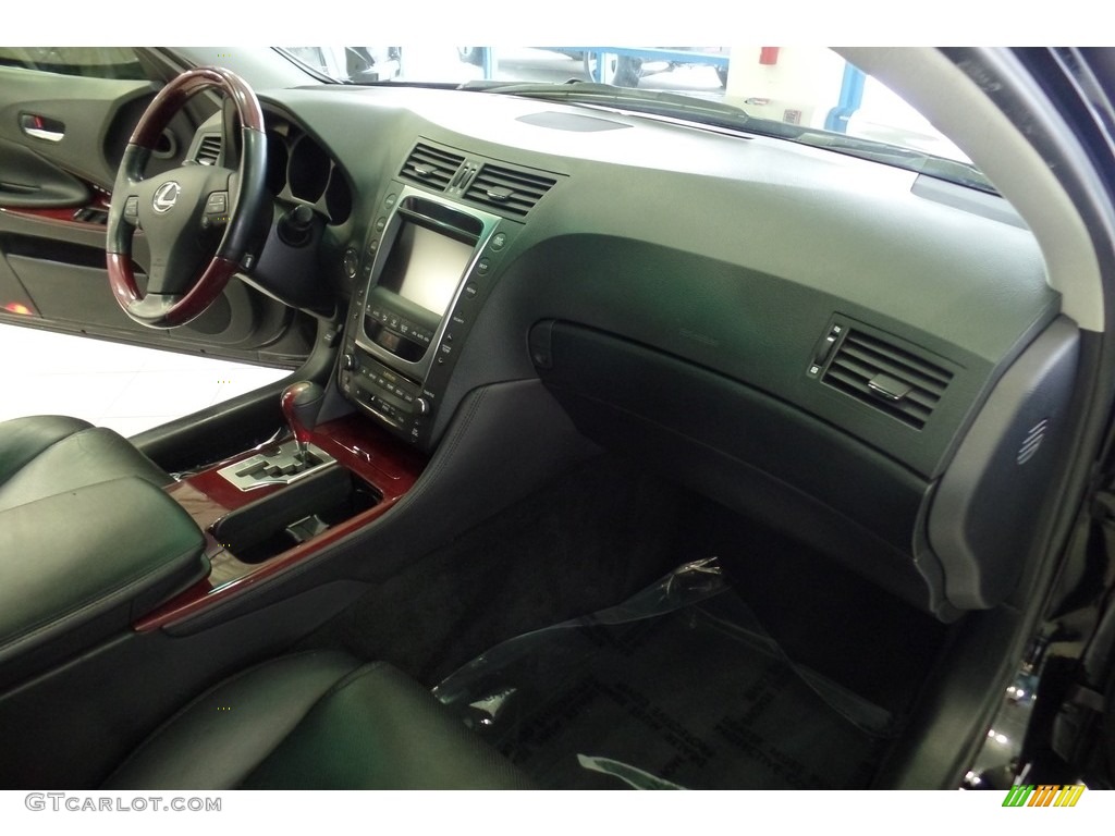 2008 GS 350 AWD - Black Sapphire Pearl / Black photo #17