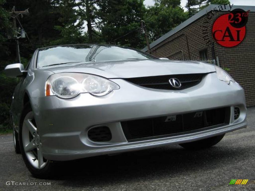 2004 RSX Type S Sports Coupe - Satin Silver Metallic / Ebony photo #1