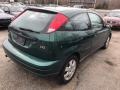 2001 Rainforest Green Metallic Ford Focus ZX3 Coupe  photo #6