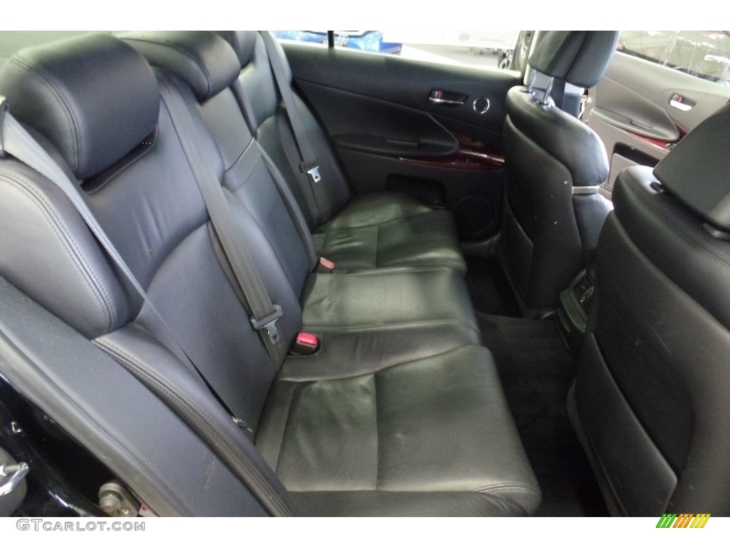 2008 GS 350 AWD - Black Sapphire Pearl / Black photo #22