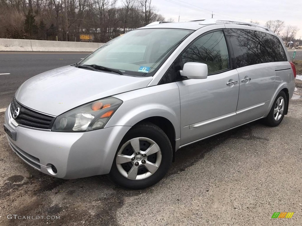2007 Quest 3.5 S - Silver Mist Metallic / Gray photo #1