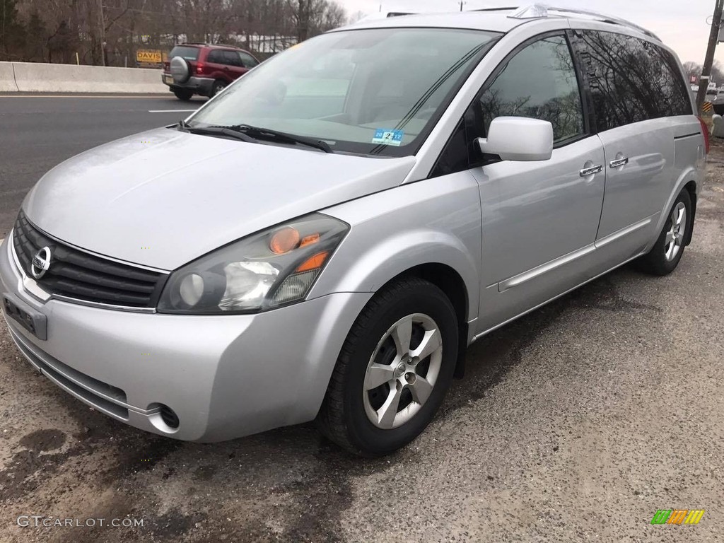 2007 Quest 3.5 S - Silver Mist Metallic / Gray photo #2