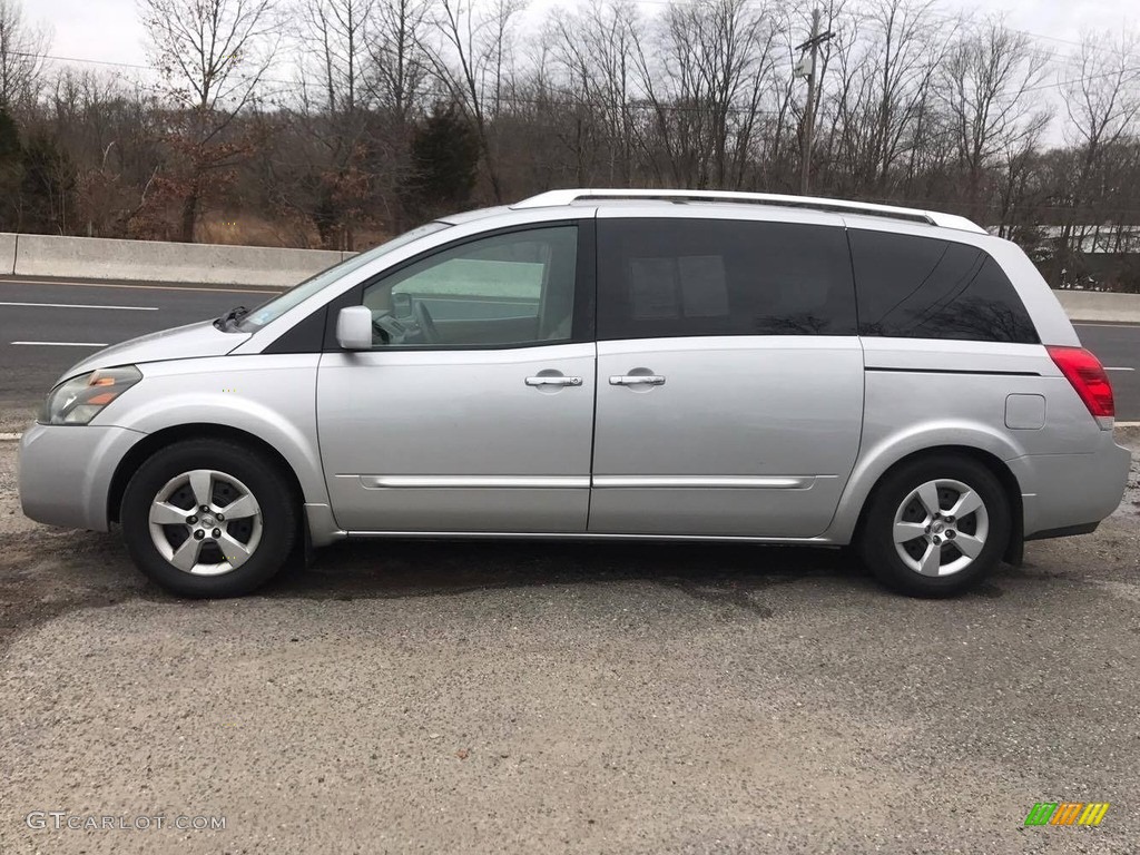 2007 Quest 3.5 S - Silver Mist Metallic / Gray photo #3