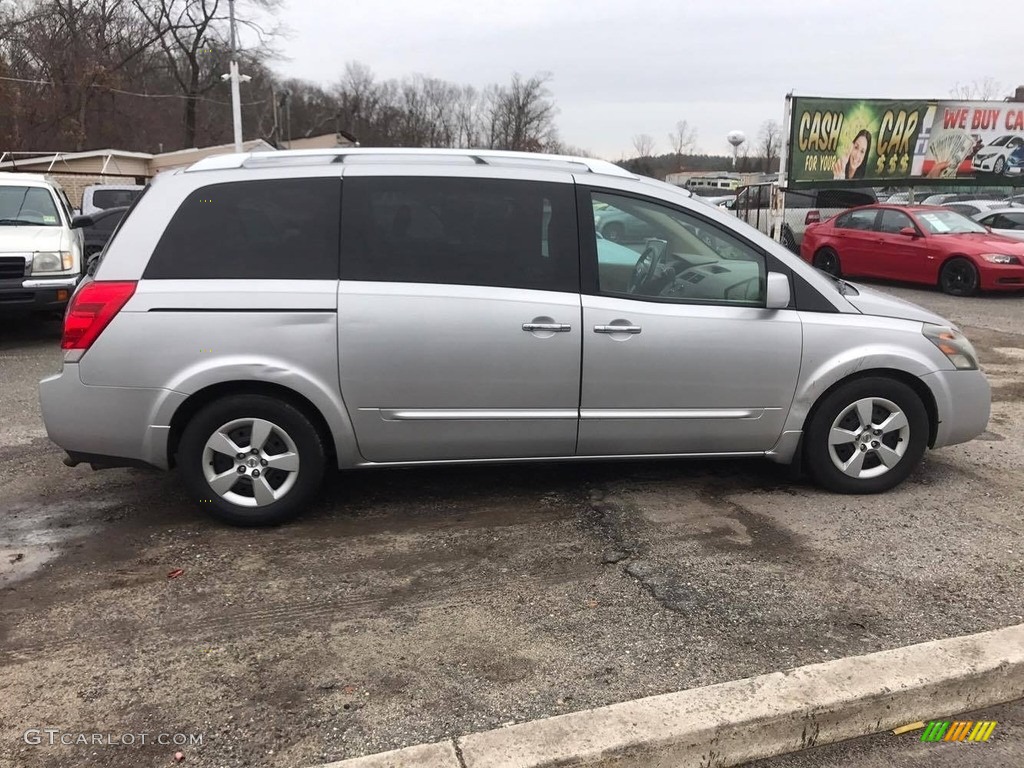 2007 Quest 3.5 S - Silver Mist Metallic / Gray photo #7