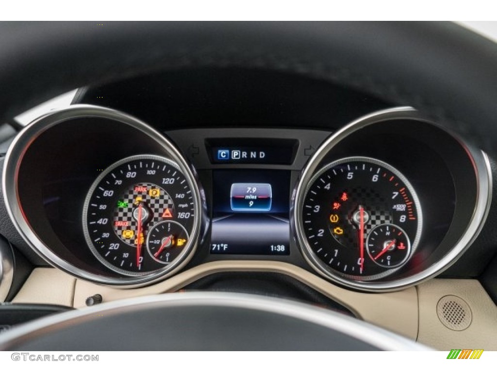 2017 Mercedes-Benz SLC 300 Roadster Gauges Photo #118734406