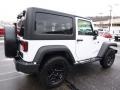 2015 Bright White Jeep Wrangler Willys Wheeler 4x4  photo #6