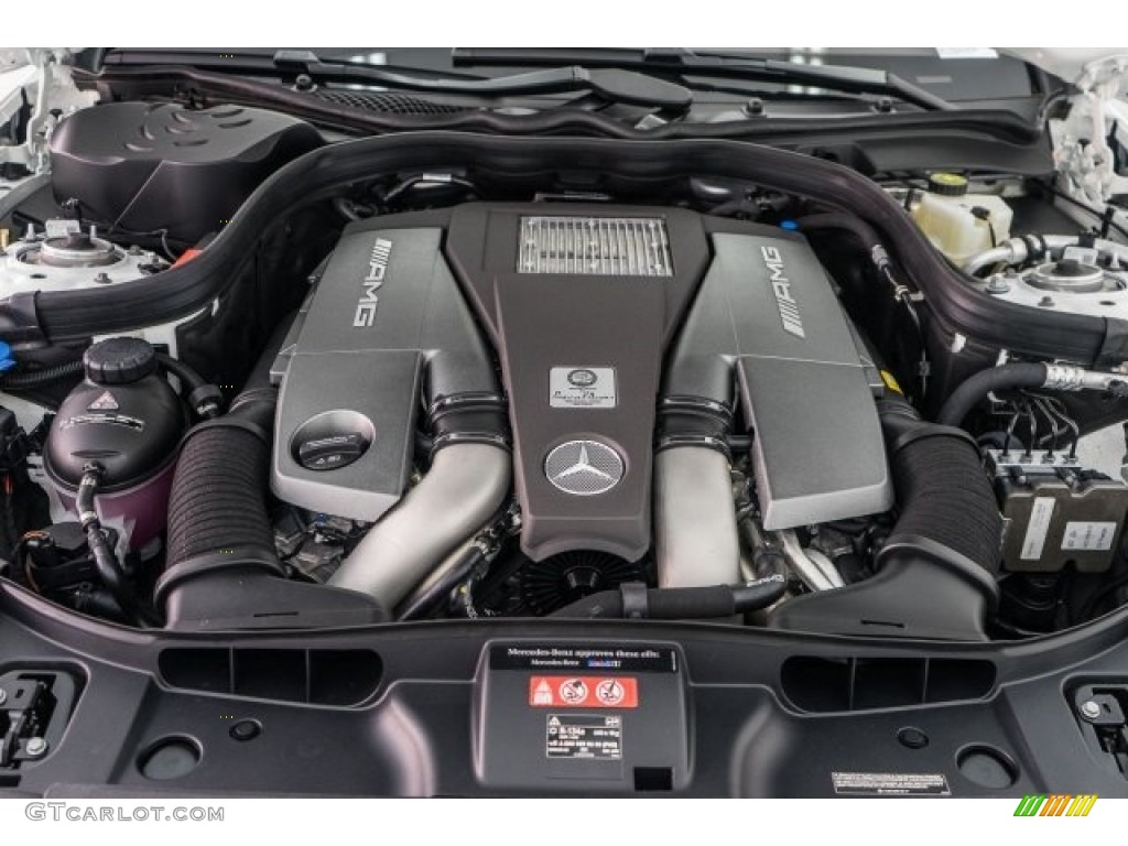 2017 Mercedes-Benz CLS AMG 63 S 4Matic Coupe 5.5 Liter AMG biturbo DOHC 32-Valve VVT V8 Engine Photo #118734927