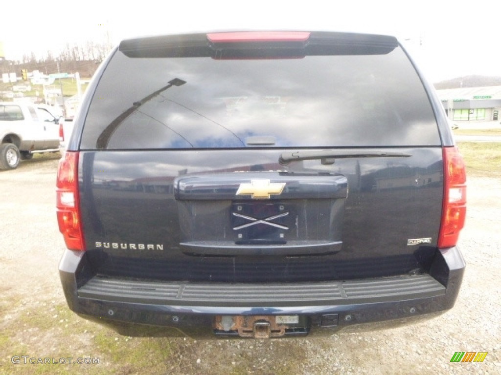2007 Suburban 1500 LS 4x4 - Dark Blue Metallic / Light Titanium/Dark Titanium photo #6