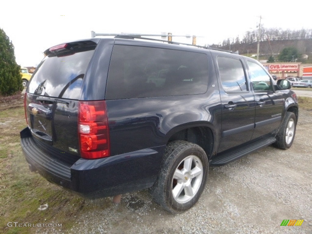 2007 Suburban 1500 LS 4x4 - Dark Blue Metallic / Light Titanium/Dark Titanium photo #7