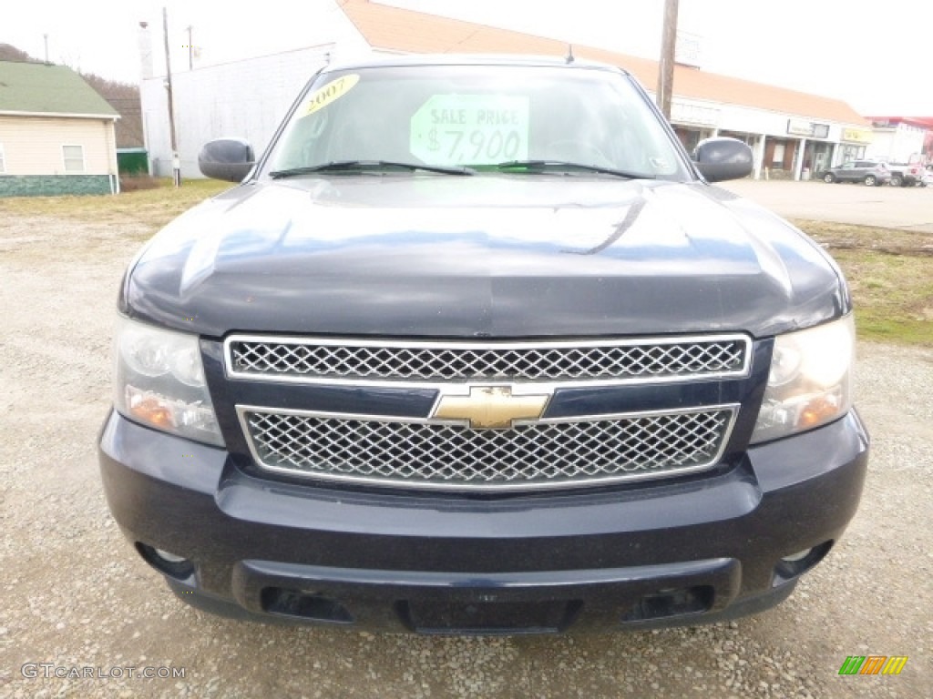 2007 Suburban 1500 LS 4x4 - Dark Blue Metallic / Light Titanium/Dark Titanium photo #13