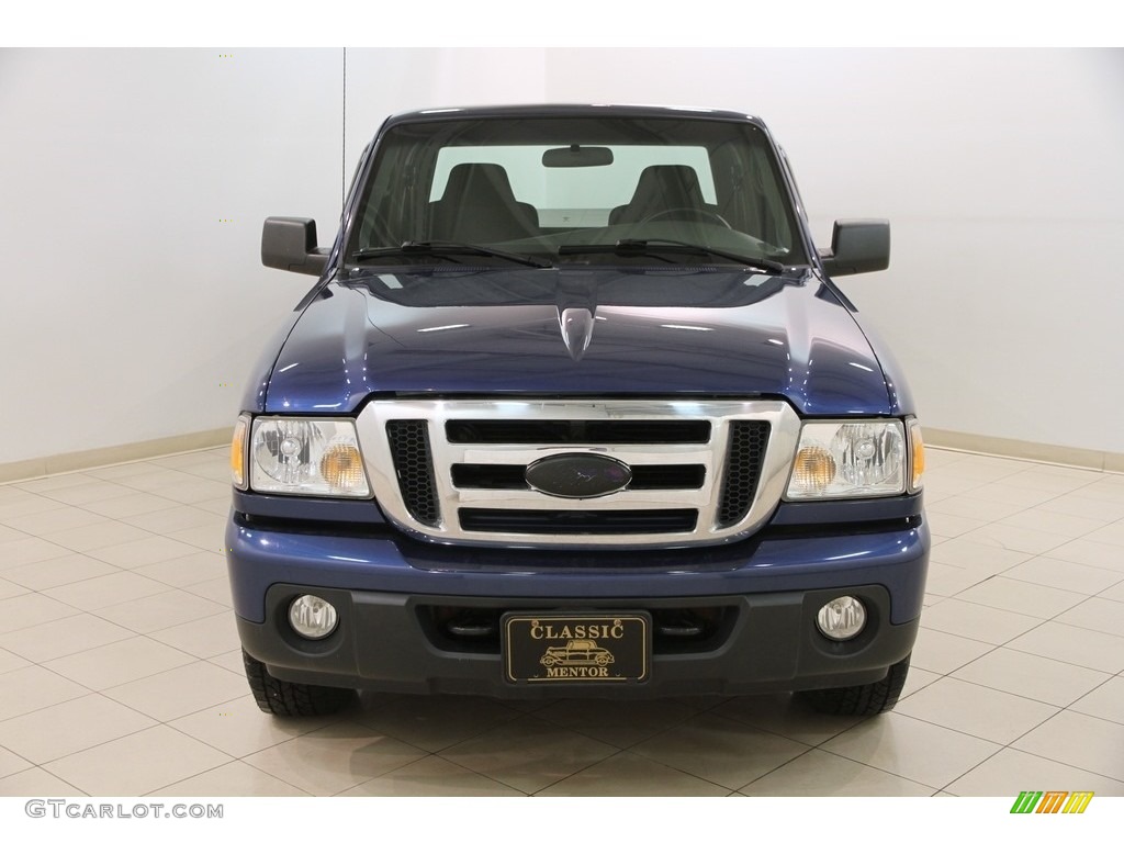 2009 Ranger XLT SuperCab 4x4 - Vista Blue Metallic / Medium Dark Flint photo #2