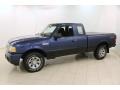 2009 Vista Blue Metallic Ford Ranger XLT SuperCab 4x4  photo #3