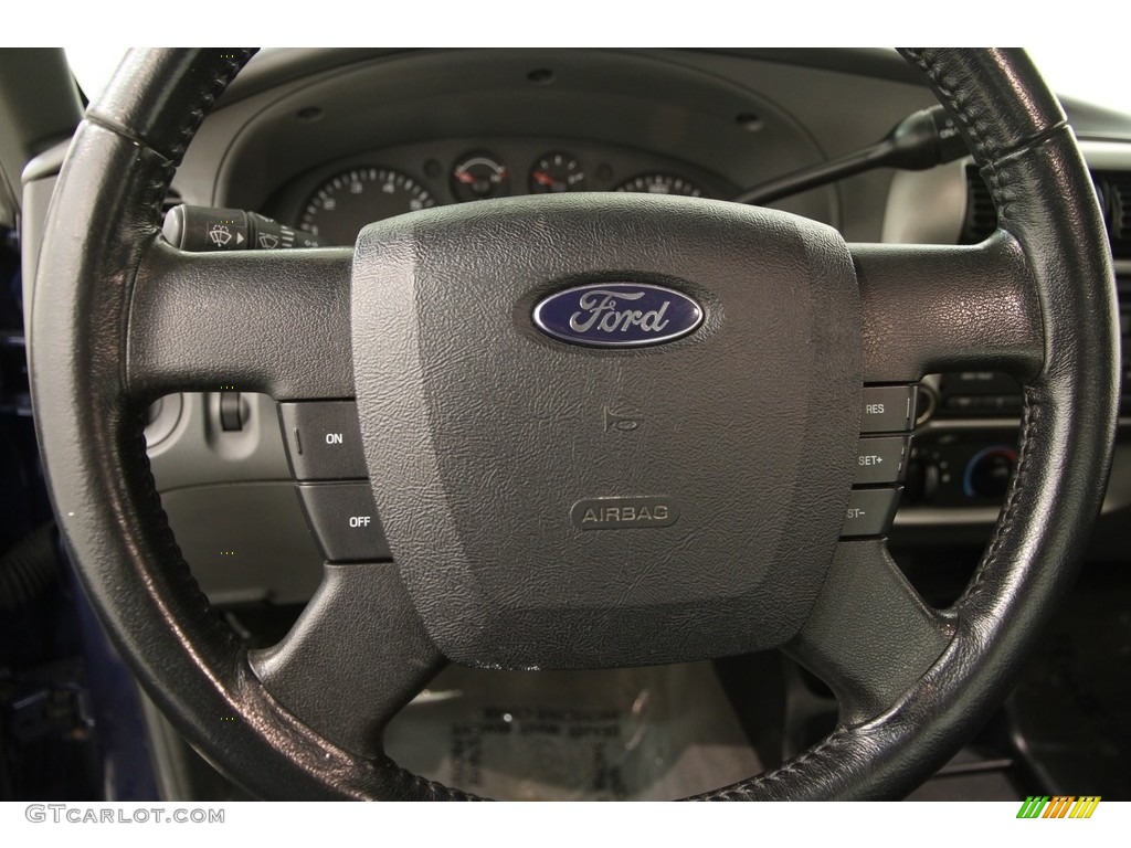 2009 Ranger XLT SuperCab 4x4 - Vista Blue Metallic / Medium Dark Flint photo #6