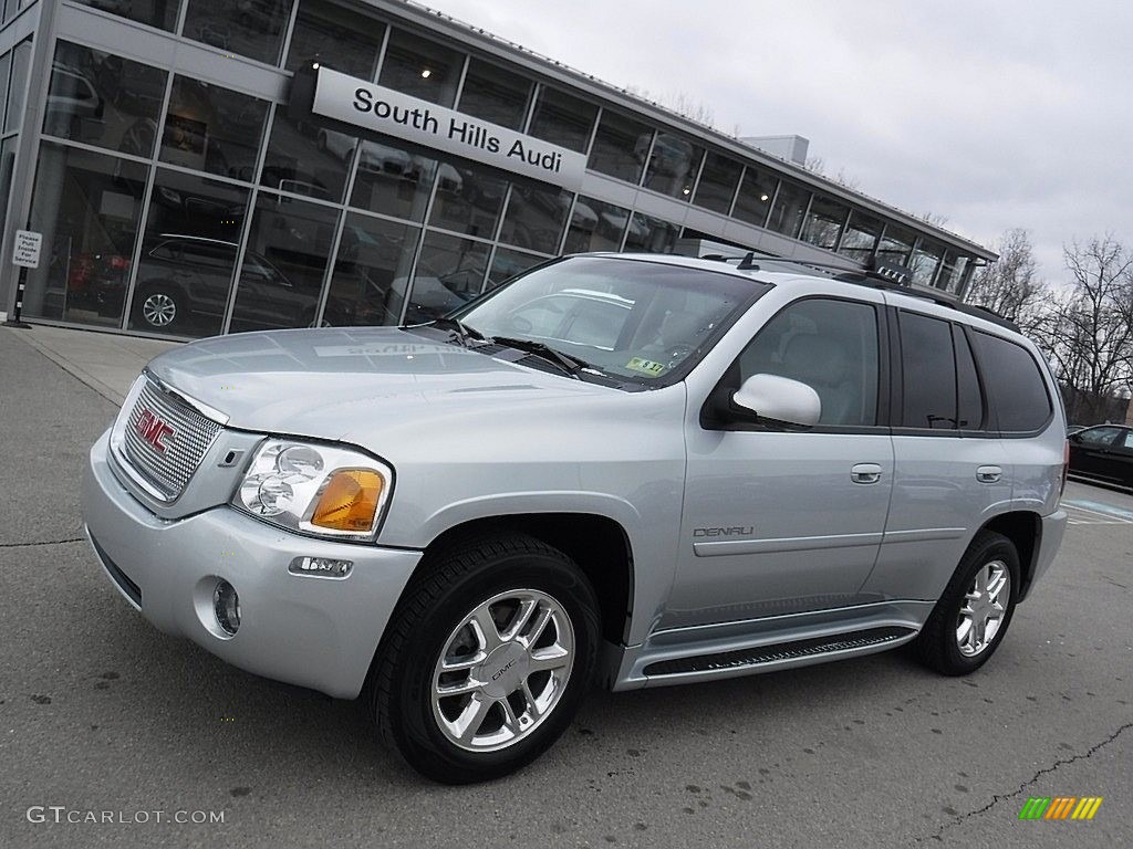 2007 Envoy Denali 4x4 - Silver Mist Metallic / Light Gray photo #1