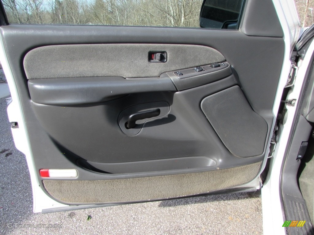 2003 Silverado 1500 LS Extended Cab 4x4 - Summit White / Dark Charcoal photo #20