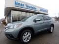 2012 Opal Sage Metallic Honda CR-V EX-L 4WD  photo #1